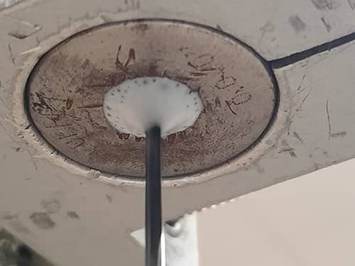 Oversizing water-based sizing